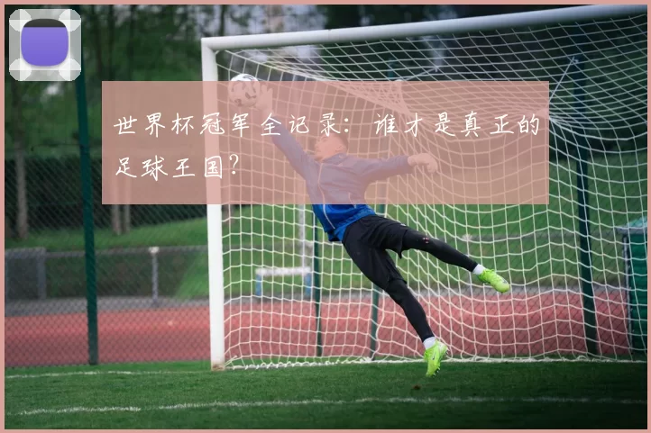 世界杯冠军全记录:谁才是真正的足球王国?
