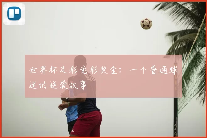 世界杯足彩竞彩奖金:一个普通球迷的逆袭故事